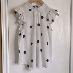 Polka Dot Blouse